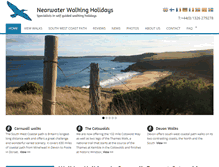 Tablet Screenshot of nearwaterwalkingholidays.co.uk